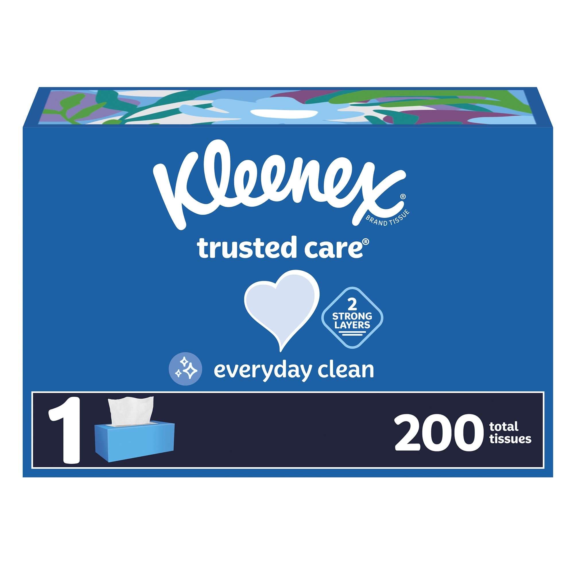 Kleenex Family Size 2-Ply Facial Tissue - Case of 3600 - Image 1