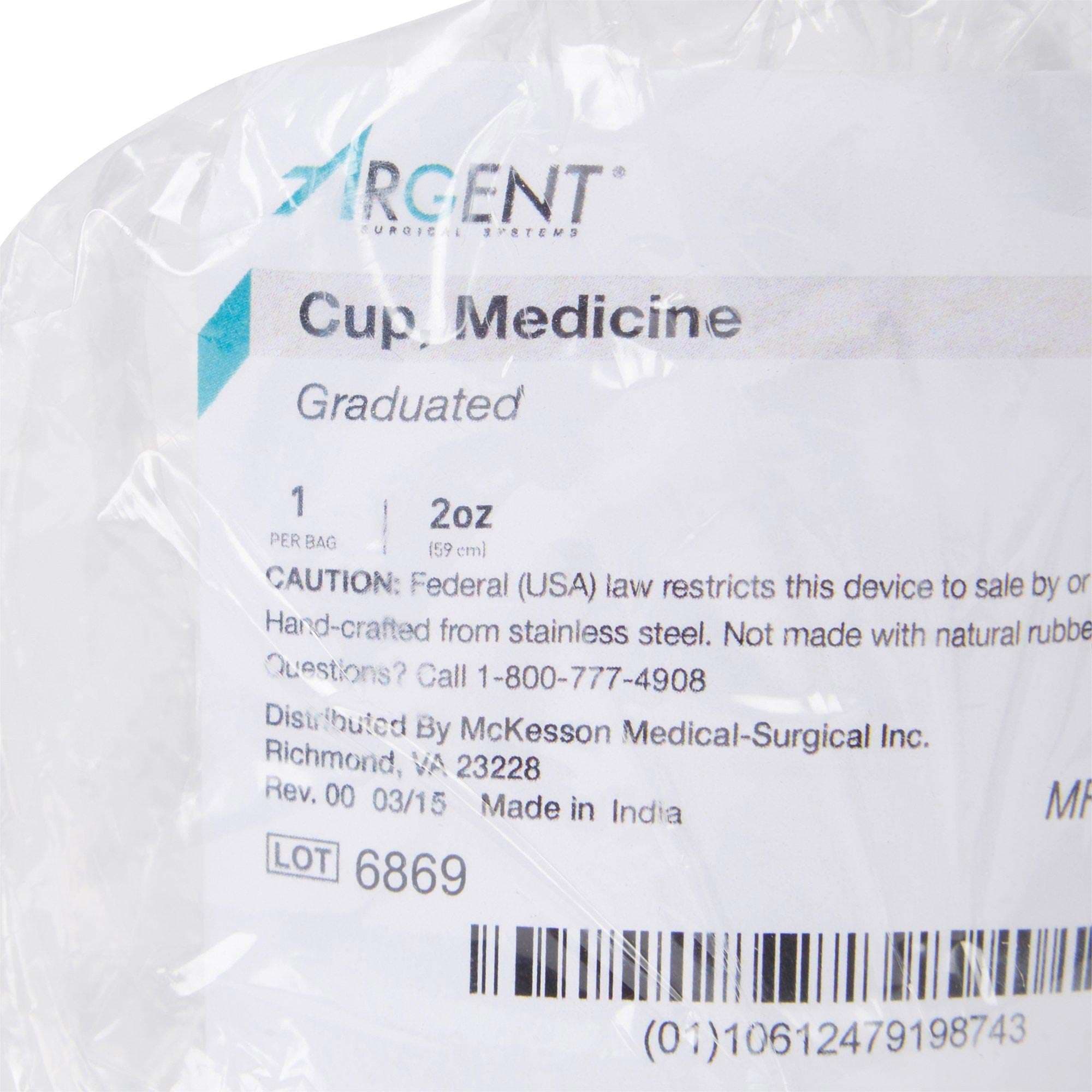 McKesson Argent Graduated Medicine Cup - Image 4