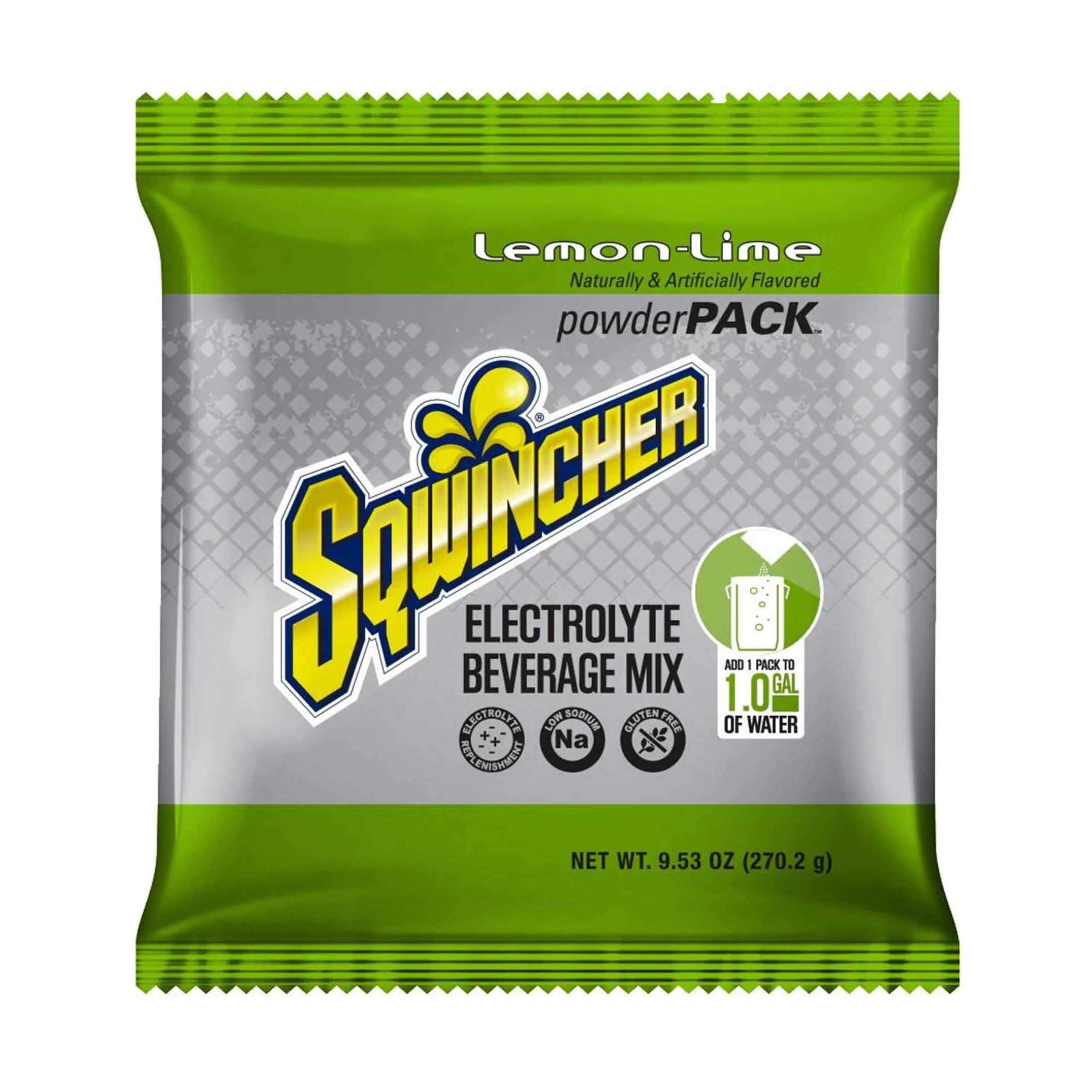 Sqwincher Powder Pack Electrolyte Drink Mix, Lemon Lime - Each - Image 1