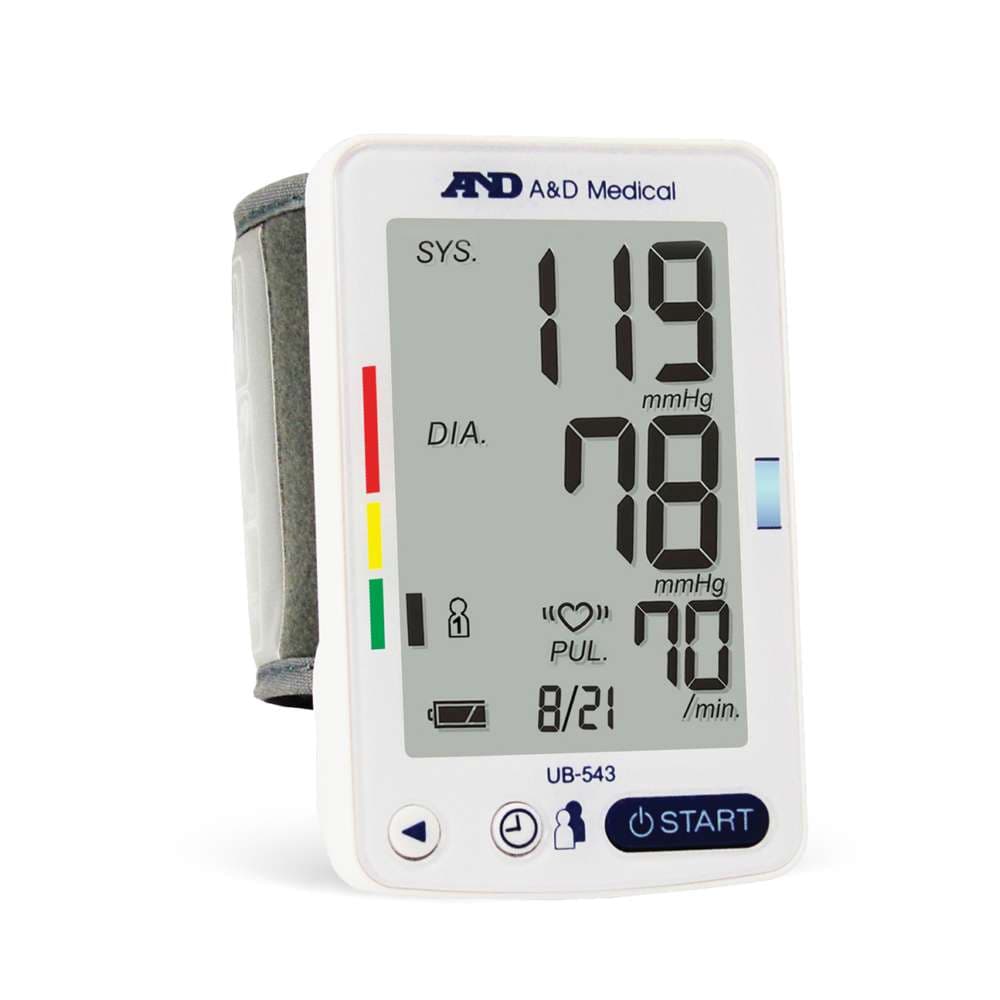 A&D Medical Premium 2 User Wrist Blood Pressure Monitor - Image 3