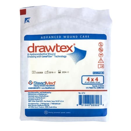 Drawtex Hydroconductive Dressing with Levafiber - Image 3