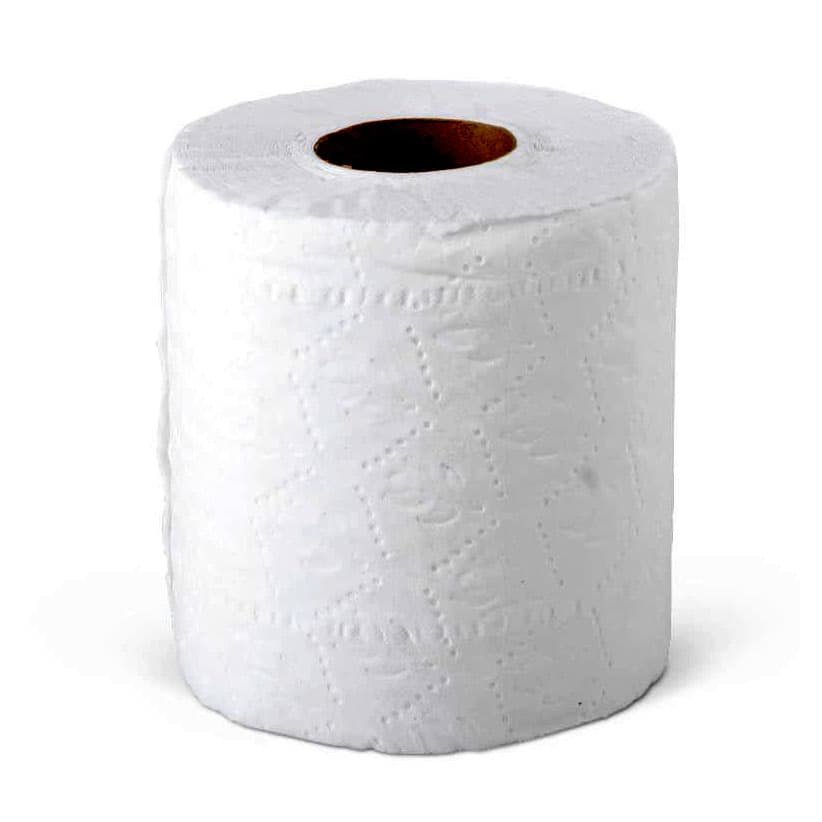 Medline Standard Small-Core 2-Ply Toilet Paper - Case of 36 - Image 2