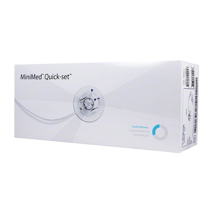 Medtronic Quick-set Paradigm Infusion Set, 9mm Cannula, 32 Inch - Box of 10 - Image 1