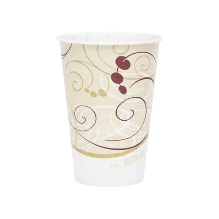 Solo Drinking Cup Symphony Print Without Graduations Without Handle Cold, 7 oz. - Case of 2000 - Image 1