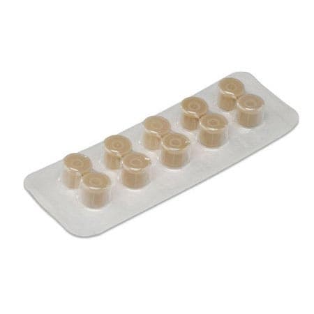 Monoject Polyolefin Plastic Syringe Tip Caps - Case of 12000 - Image 1