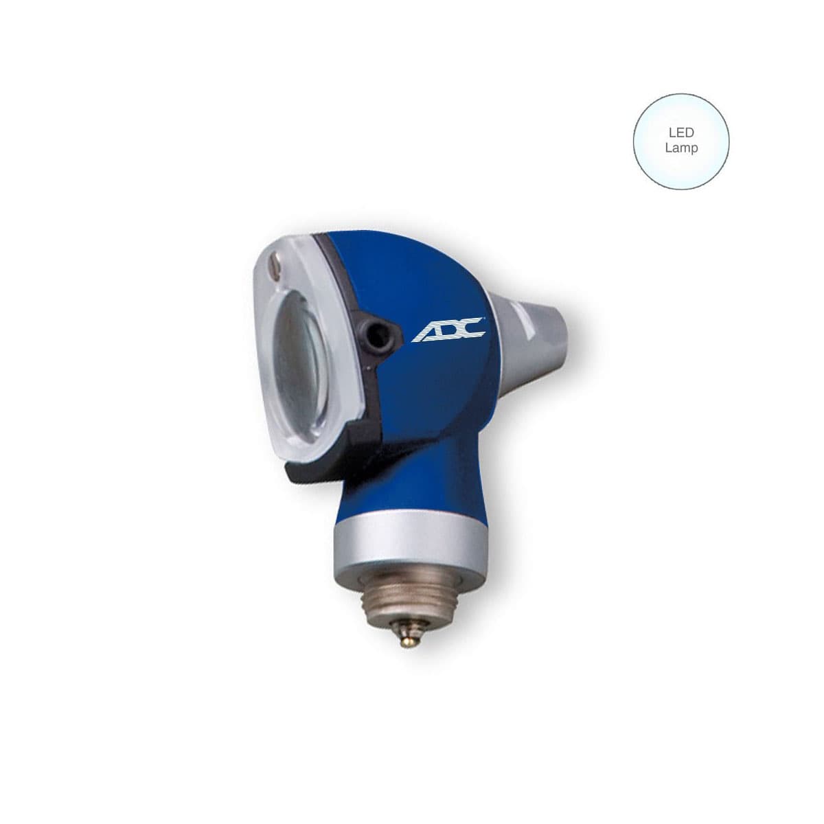ADC Diagnostix 5120N 2.5V Pocket Otoscope Head, Royal Blue, LED - Image 1