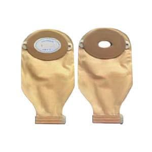 Nu flex precut drainable Pouch, 24 oz, Non-Convex, Trimmed Shield - Box of 10 - Image 1