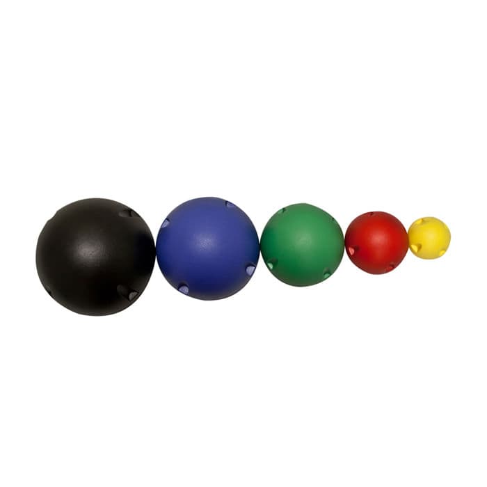 CanDo MVP Balance System Instability Ball, Black, Extra hard, 3 Inch height - Image 1