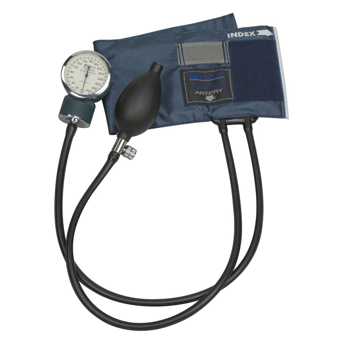 Mabis Precision Aneroid Sphygmomanometer, Child, Blue - Image 1