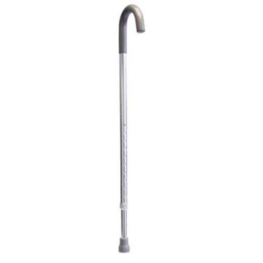 Lumex Aluminum Adjustable Cane, Black - Case of 6 - Image 1