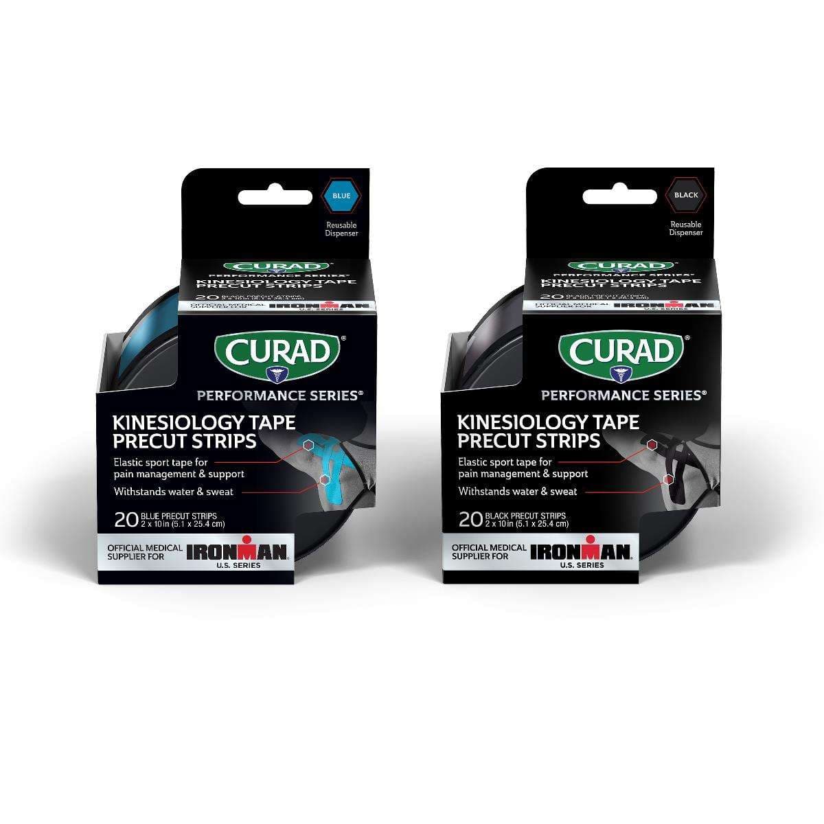 Curad Performance Series Ironman Kinesiology Tape, 2 x 10 Inch - Image 2