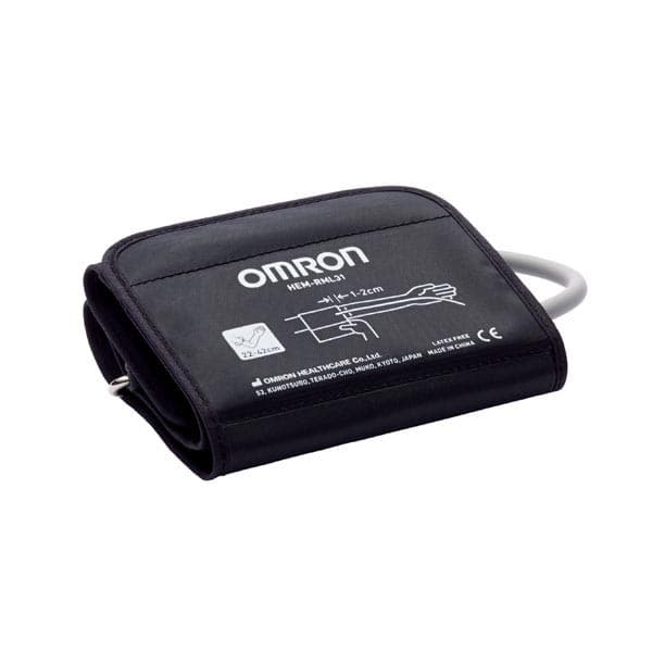 Omron Wide Range D-Ring Cuff, 9" to 17", Black - Image 2