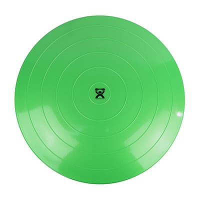 CanDo Inflatable Balance Disc, 24 Inch Diameter, Green - Image 1