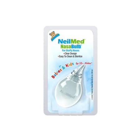 NasaBulb Silicone BulbNasal Aspirator, Clear