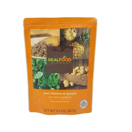 Real Food Blends Ready to Use Tube Feeding Formula, Beef, Potatoes and Spinach - Each - Image 1