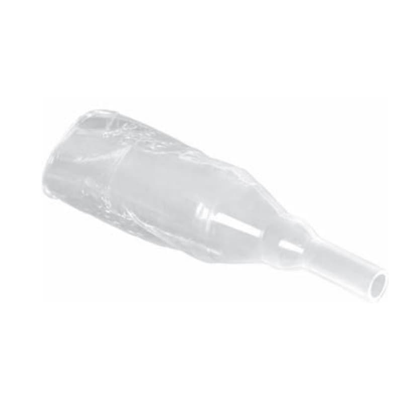 Pop-On Male External Catheter with forward adhesive, 1.5", 41mm - Case of 100 - Image 1