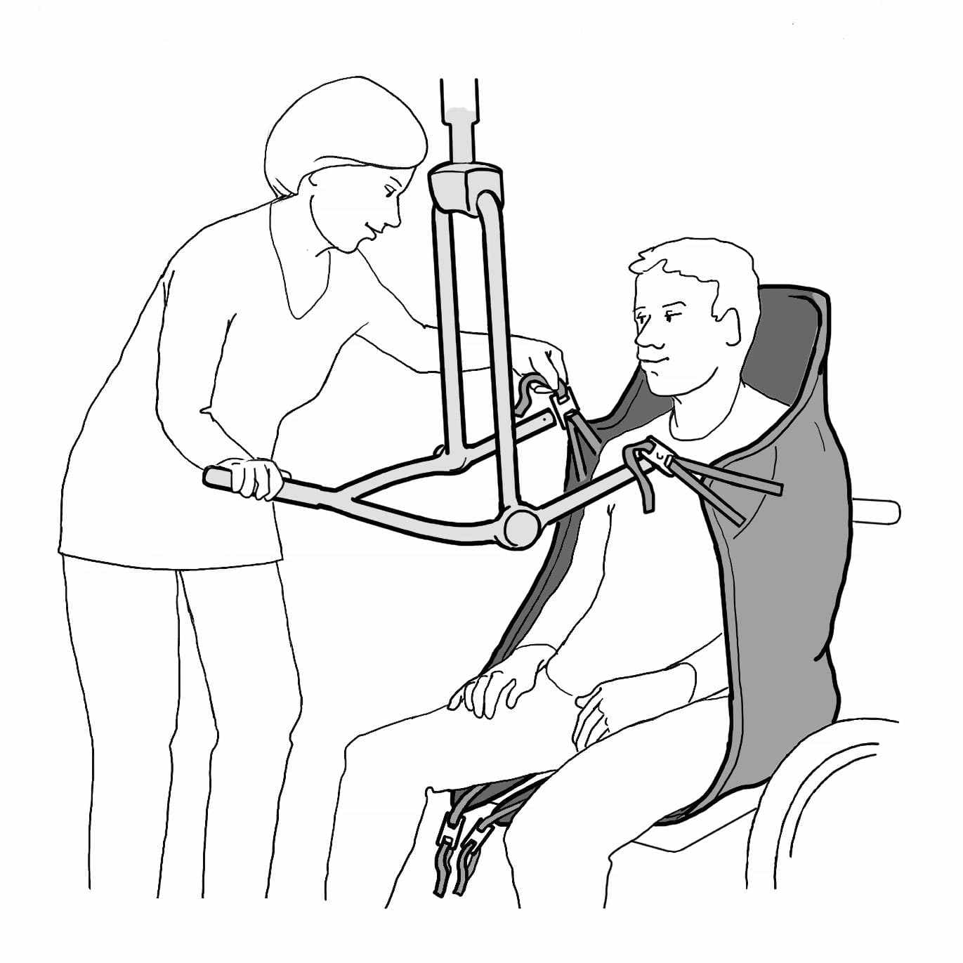 Human Care General Purpose Clip Sling - Image 3