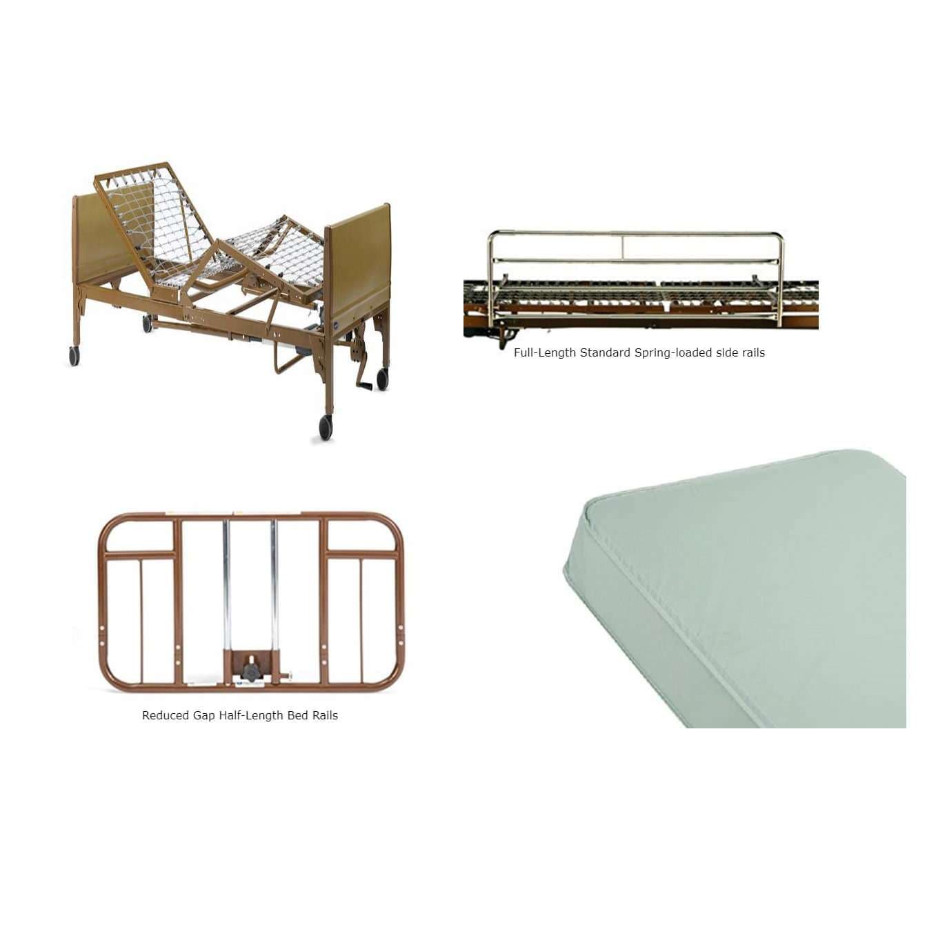 Invacare 5310IVC Semi Electric Home Care Bed - Image 2