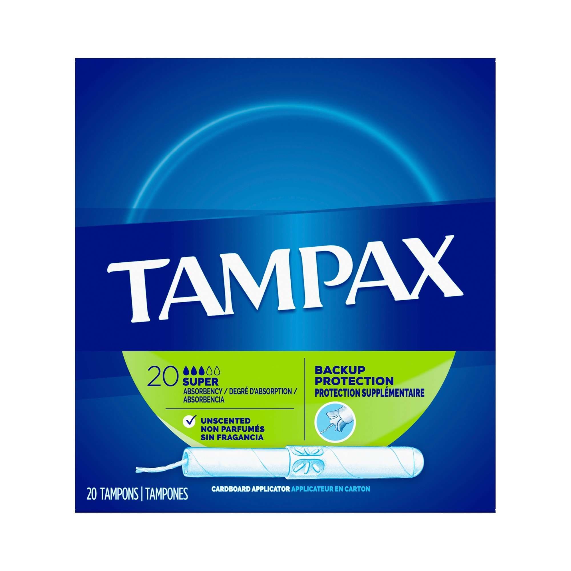 Tampax Pearl Smooth Super Absorbency Tampon - Case of 480 - Image 2