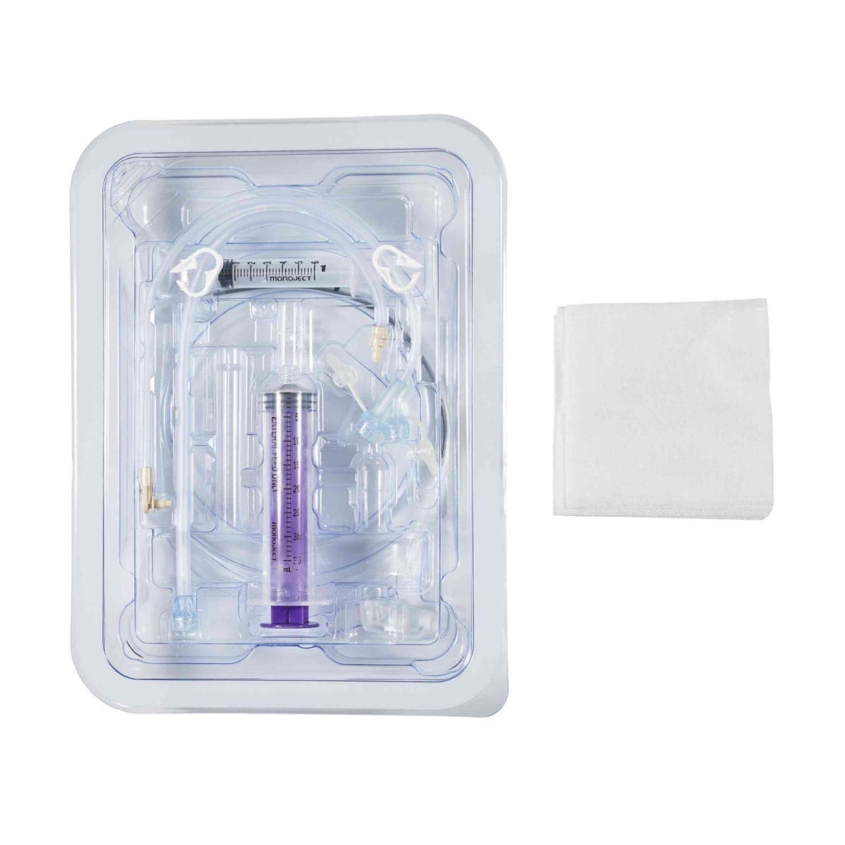 Mic-Key Enfit Gastric-Jejunal Feeding Tube Kit, 1.0 cm, 16 Fr, 22 cm Jejunal L - Each - Image 1
