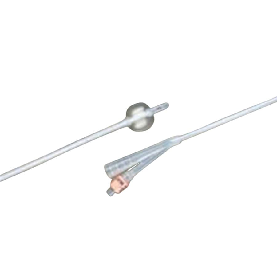 Lubri-Sil Hydrogel Coated Silicone 2 Way Foley Catheter, 5cc, 16 Fr - Each - Image 1