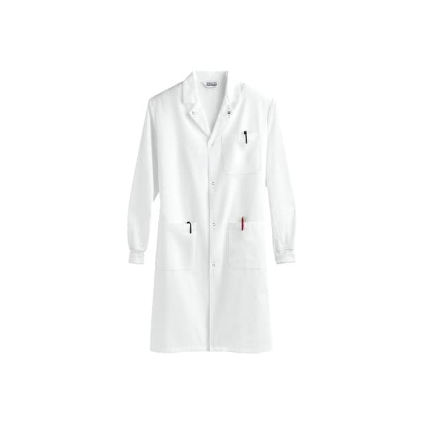 Fashion Seal Uniforms Lab Coat, White, Medium - Image 1
