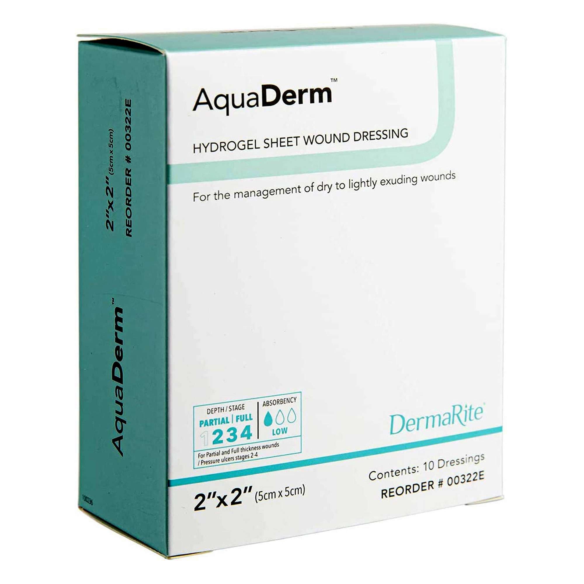 AquaDerm Hydrogel Sheet Dressing - Image 4