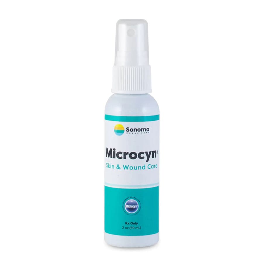 Microcyn Professional Skin and Wound Care with Spray Bottle, 2 oz - Case of 6 - Image 1