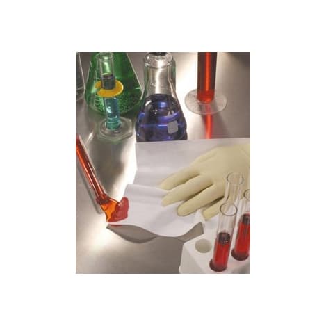 Amplitude EcoCloth Cleanroom Wipe White Bag NonSterile Disposable, 9 x 9 Inch - Box of 300 - Image 1