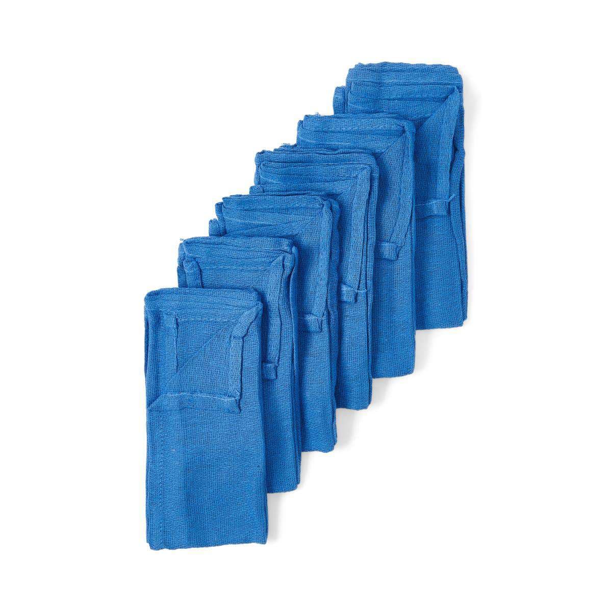 Medline Standard Sterile Disposable Or Towels, Blue - Box of 72 - Image 1