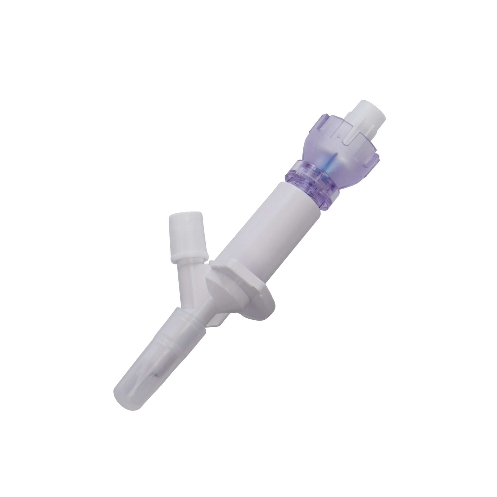 B. Braun Standard Spike Dispensing Pin with Safesite Valve and Luer Slip Connector - Case of 50 - Image 1