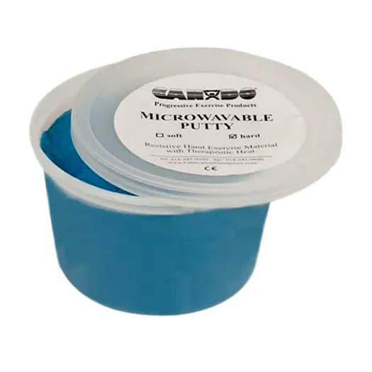 CanDo Microwavable Theraputty Exercise Material, 6 Oz, Blue, Firm - Image 1
