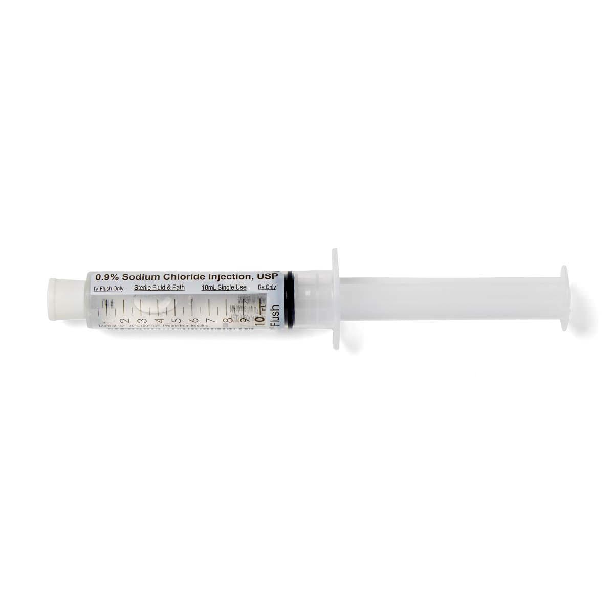 Medline Saline Flush Syringes Prefilled with 10 mL Saline - Each - Image 1