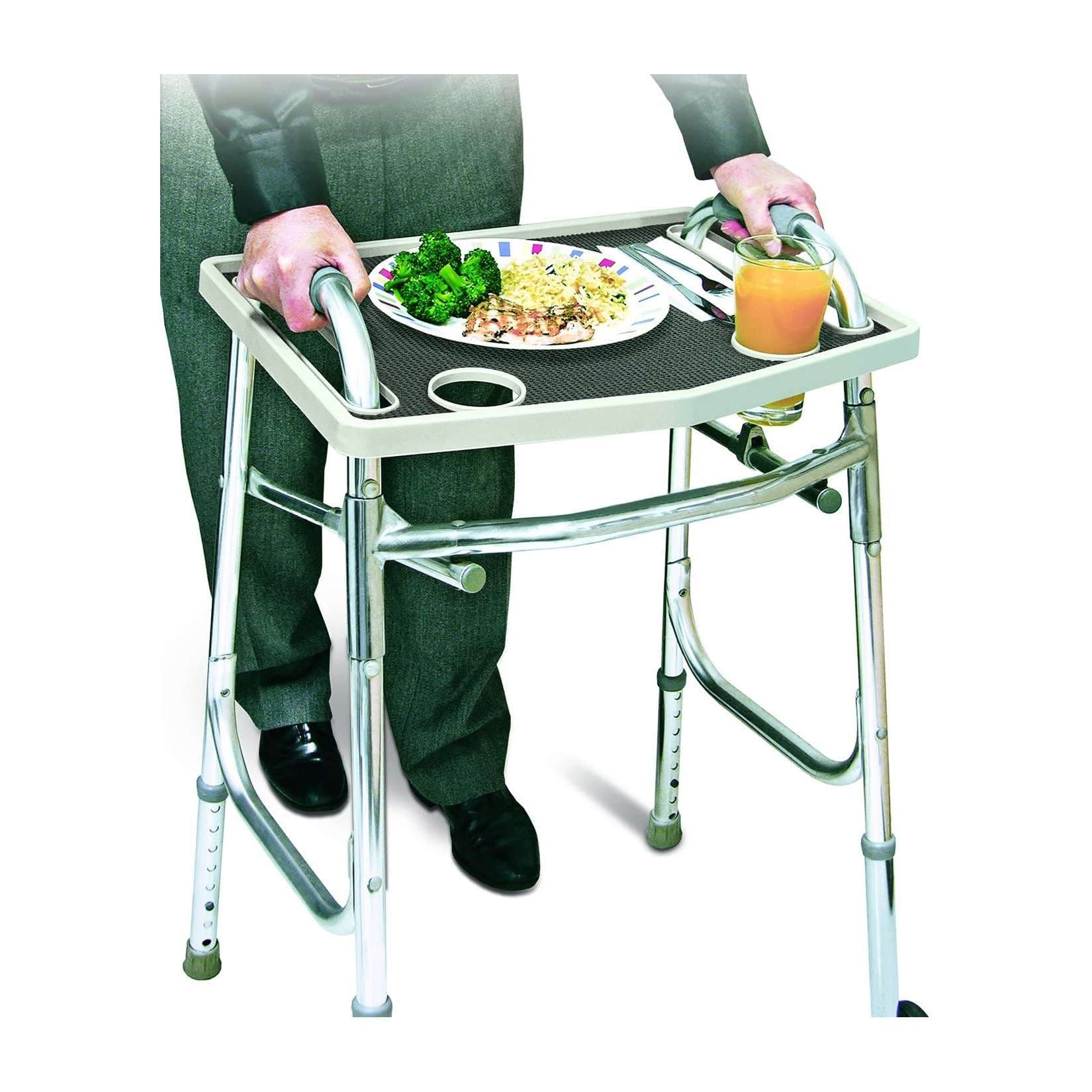 Jobar Walker Tray, with Grip Mat, 20.75" x 15.75" x 1" - Image 1