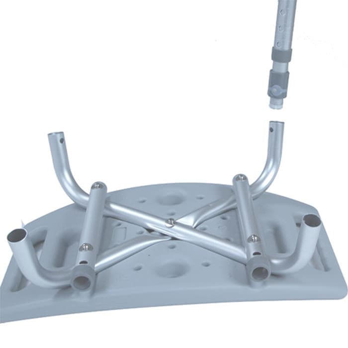 Drive deluxe aluminum shower bench without back - Image 3