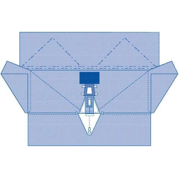 Medline Laparoscopic Assisted Vaginal Hysterectomy Drape - Case of 8 - Image 1