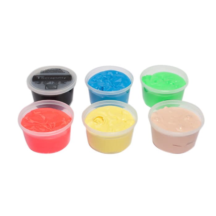 Theraputty Standard Exercise Putty Set, 1 lbs - Set of 6 - Image 1