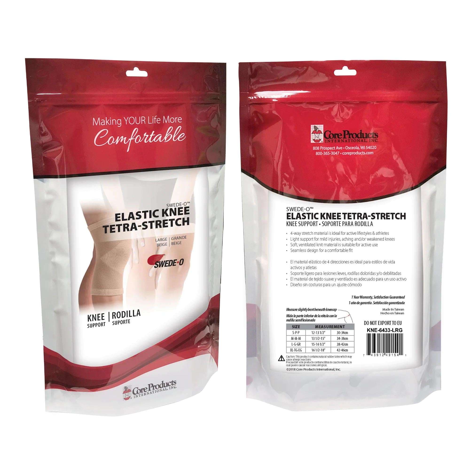 Swede-O Elastic Knee Tetra-Stretch - Image 6