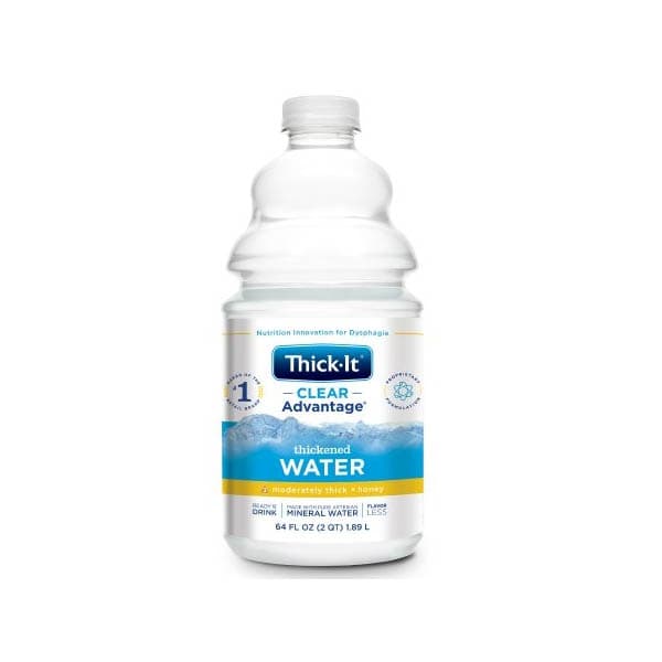 Thick-It Clear Advantage Thickened Water, Unflavored, 64 oz - Case of 4 - Image 1