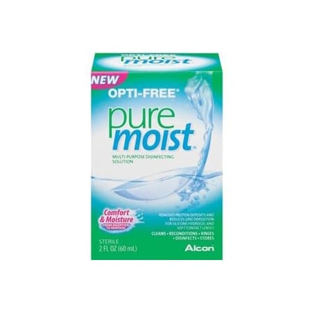 Alcon Labs Opti-Free PureMoist Multi-Purpose Solution, 2 oz - Image 1