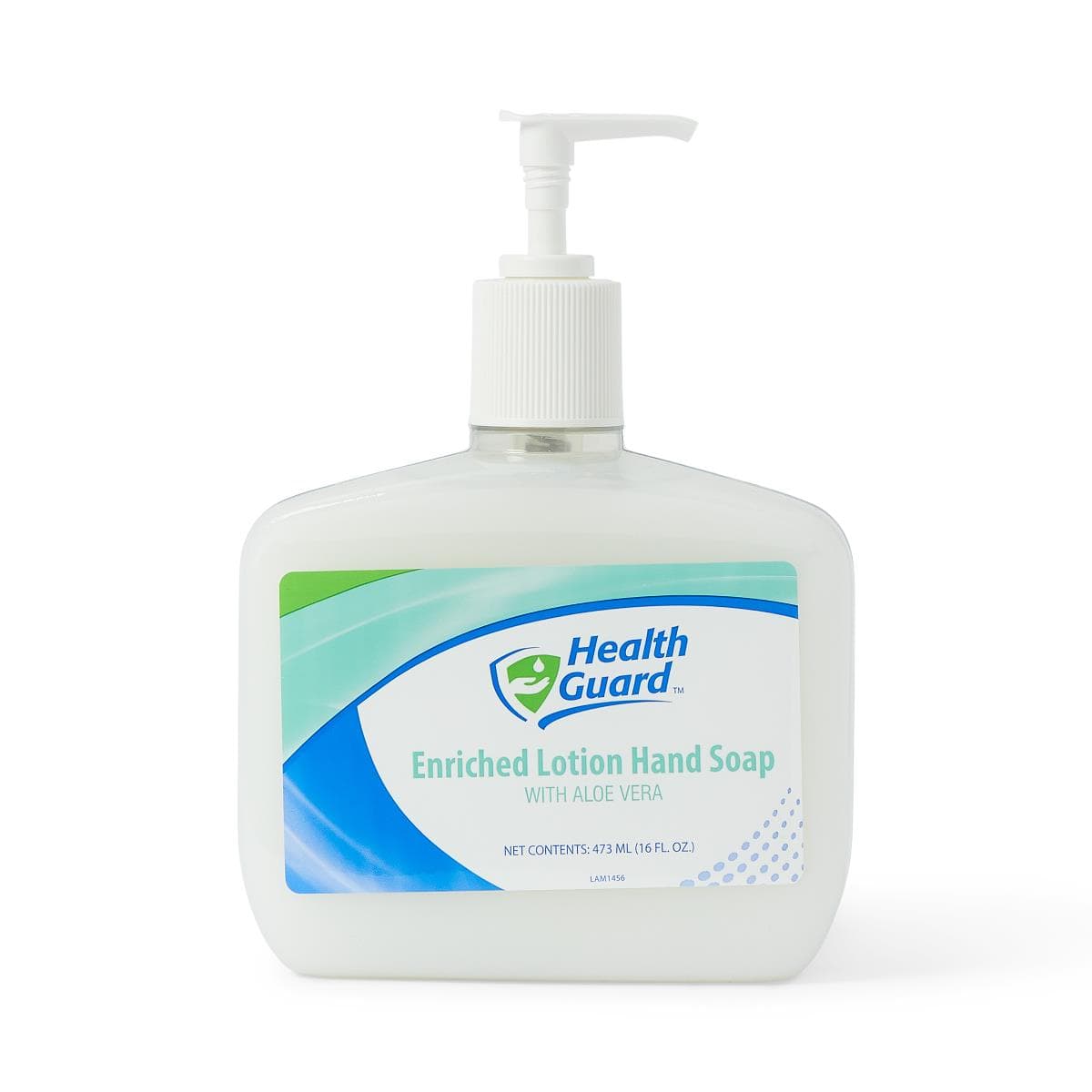 HealthGuard Enriched Lotion Hand Soap, 16 oz - Case of 12 - Image 1