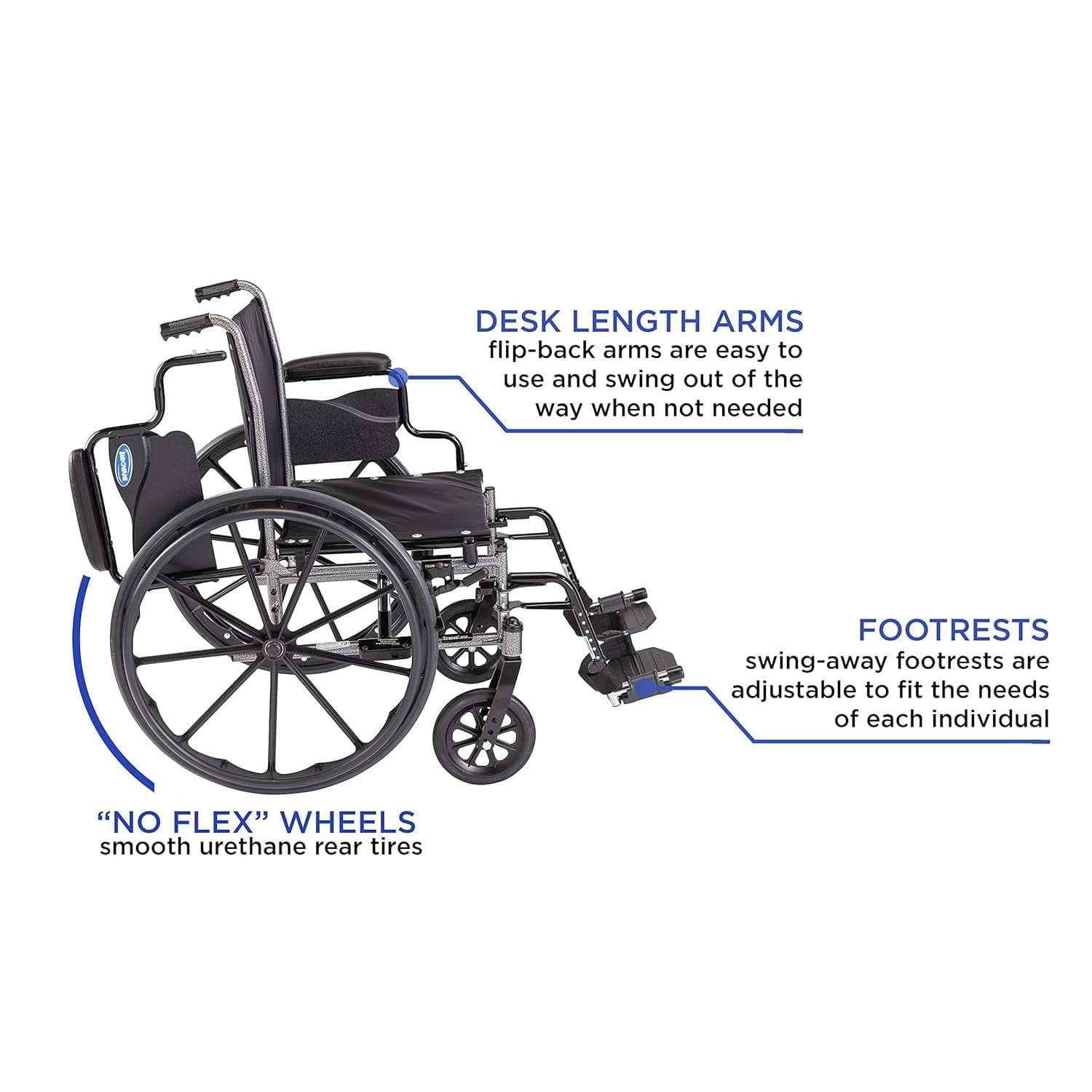 Invacare Tracer SX5 Lightweight Wheelchair - Quick Ship - Image 4