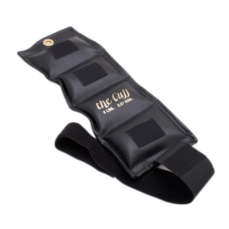 The Cuff Original Ankle and Wrist Weight, Black, 5 Lbs - Image 1