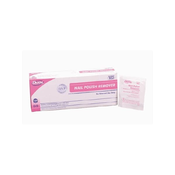 Dukal Nail Polish Remover - Box of 100 - Image 1