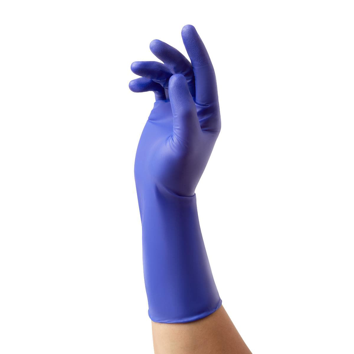 VersaShield Extended Cuff Powder-Free Nitrile Exam Gloves - Image 2