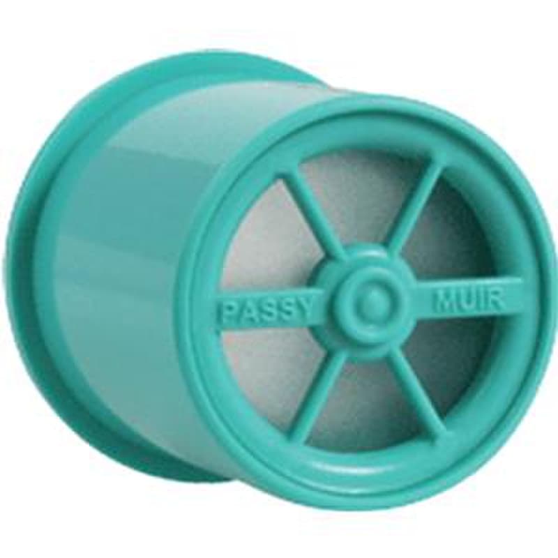 Passy-Muir Tracheostomy & Ventilator Swallowing and Speaking Valve, Aqua - Image 1