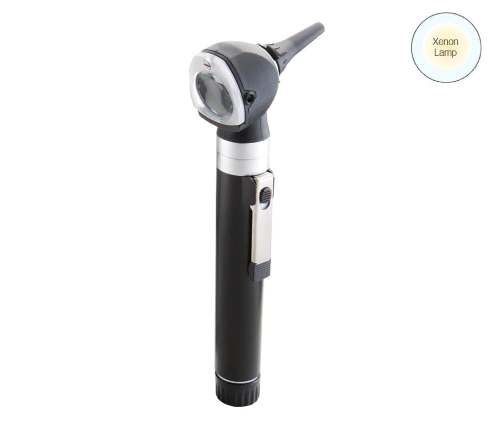 ADC Diagnostix 5111N Pocket Otoscope, Black, Xenon - Image 1