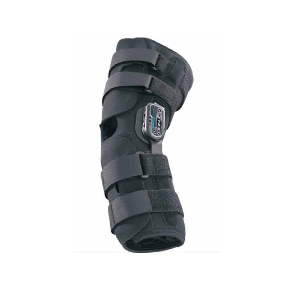 DonJoy Playmaker Standard Knee Brace Black Left or Right Knee, Large, 21 to 23-1/2 Inch - Each - Image 1