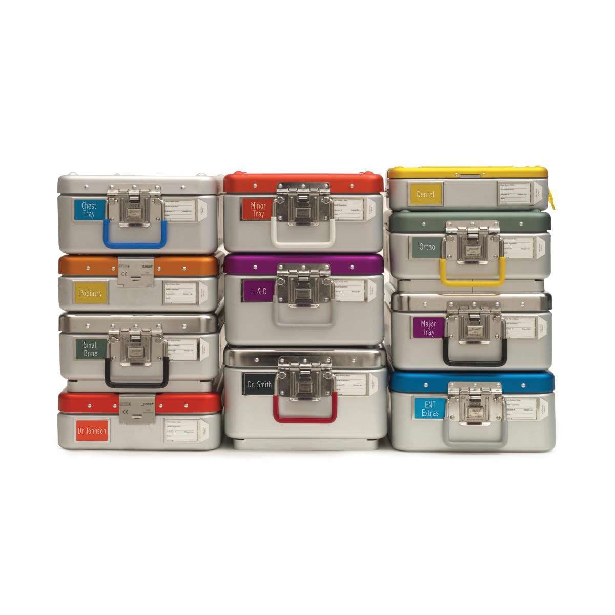 Medline Steriset Half-Size Sterilization Container With Lid And Handle - Image 2