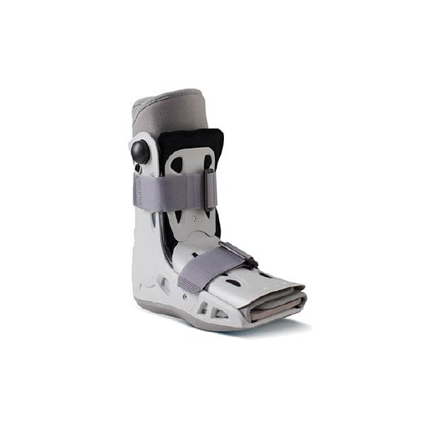 Aircast AirSelect Short Walker Boot Gray D-Ring, Hook and Loop Strap Closure, X-Small - Each - Image 1